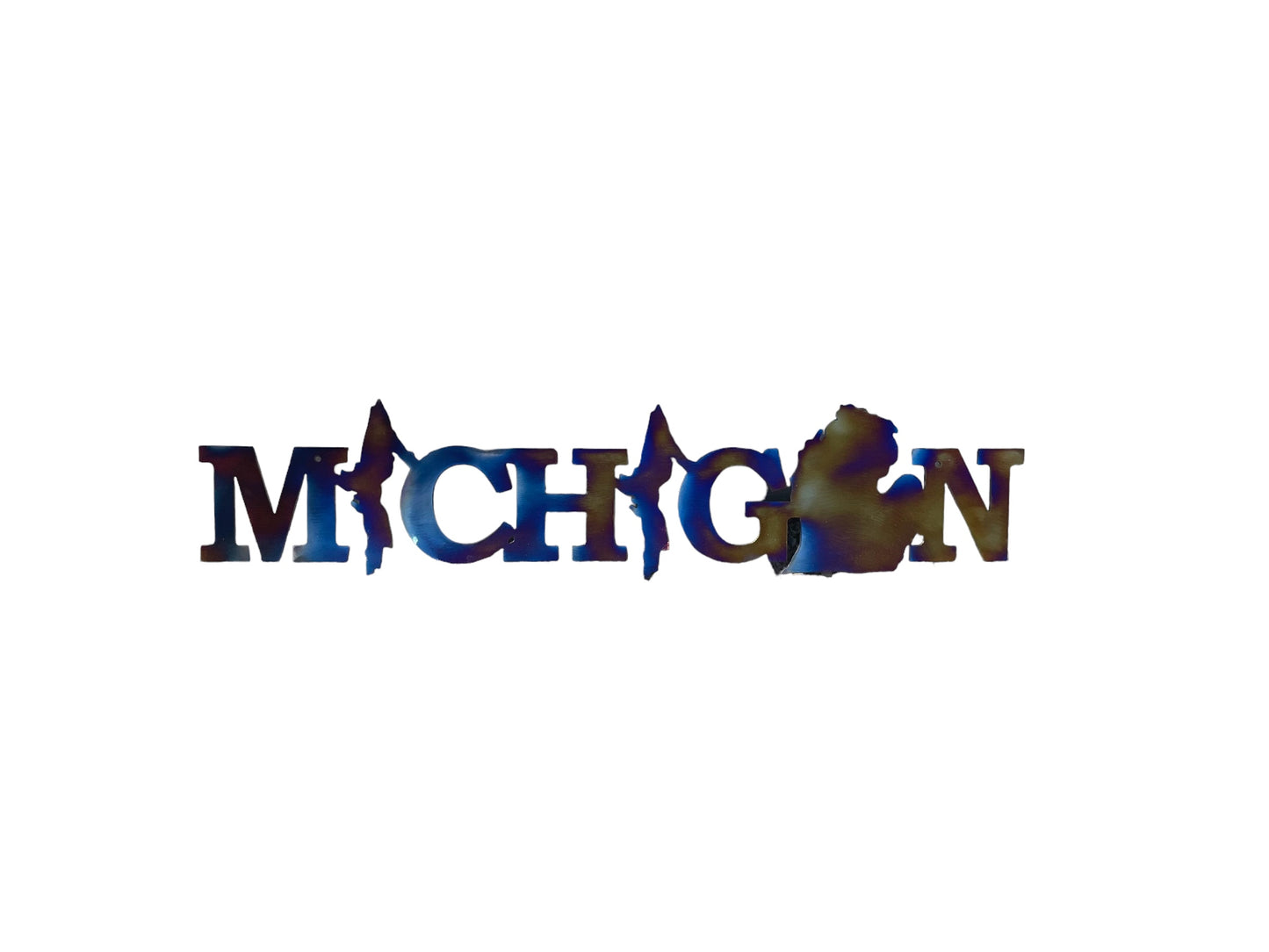 Michigan Metal Wall Art