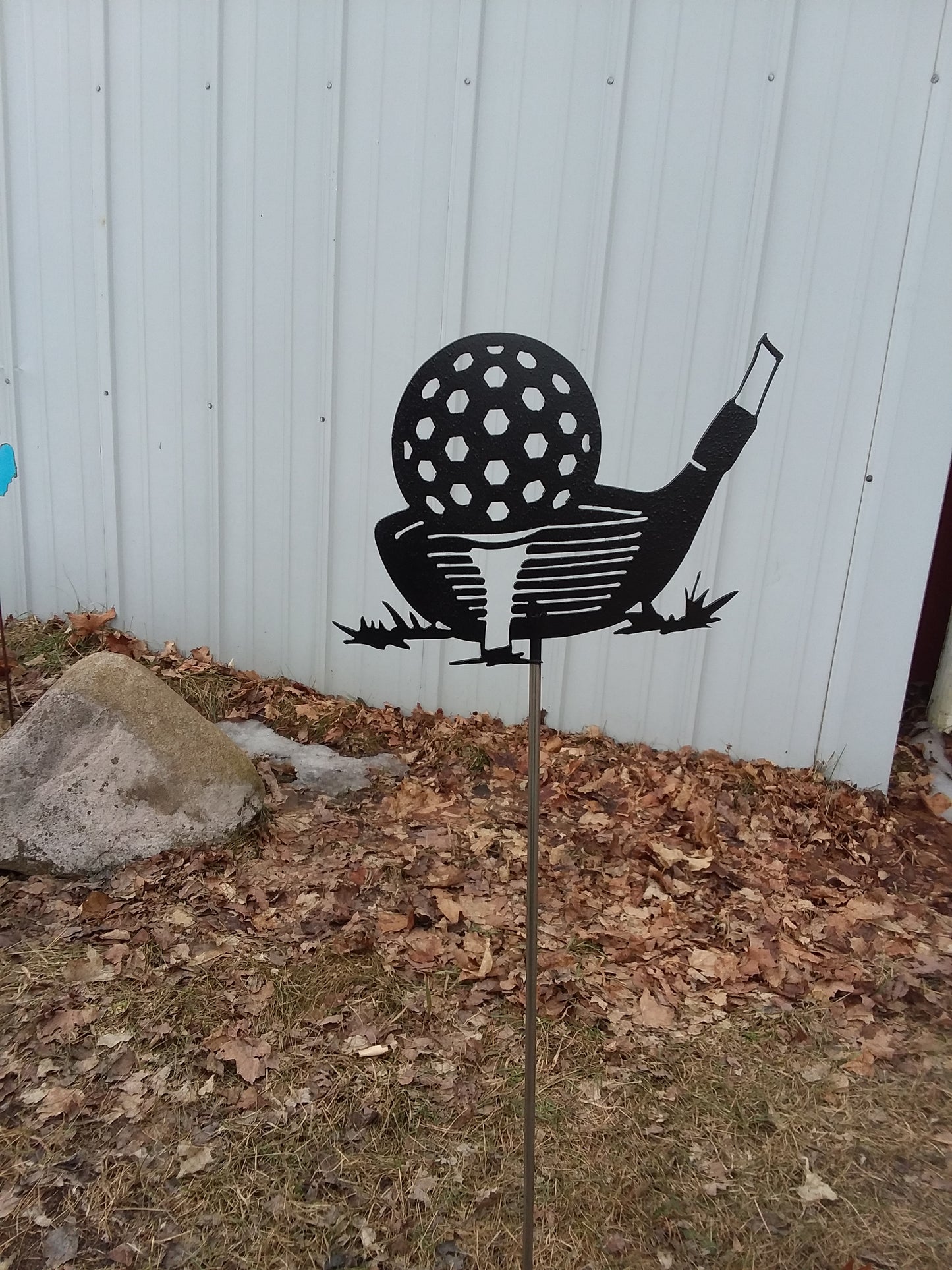 19th Hole Golf Themed Yard Art Stakes - 2 designs to choose from.