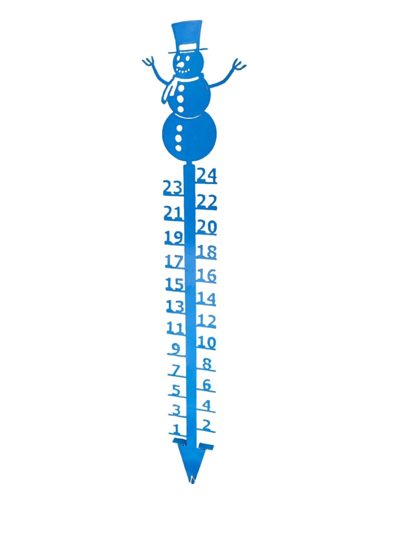 Snowman Snow Measuring Gauge Metal