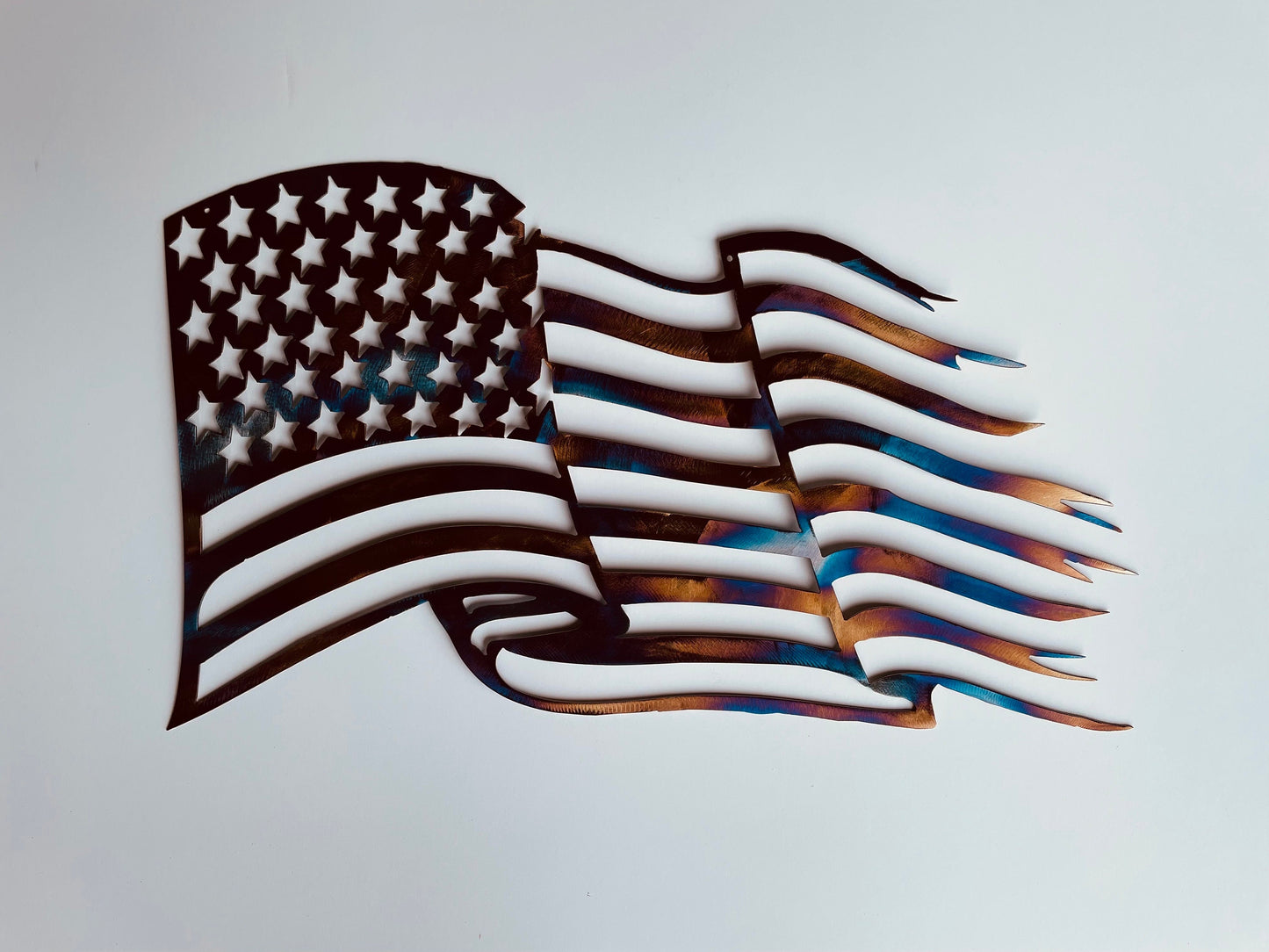 Waving in the Wind American Flag