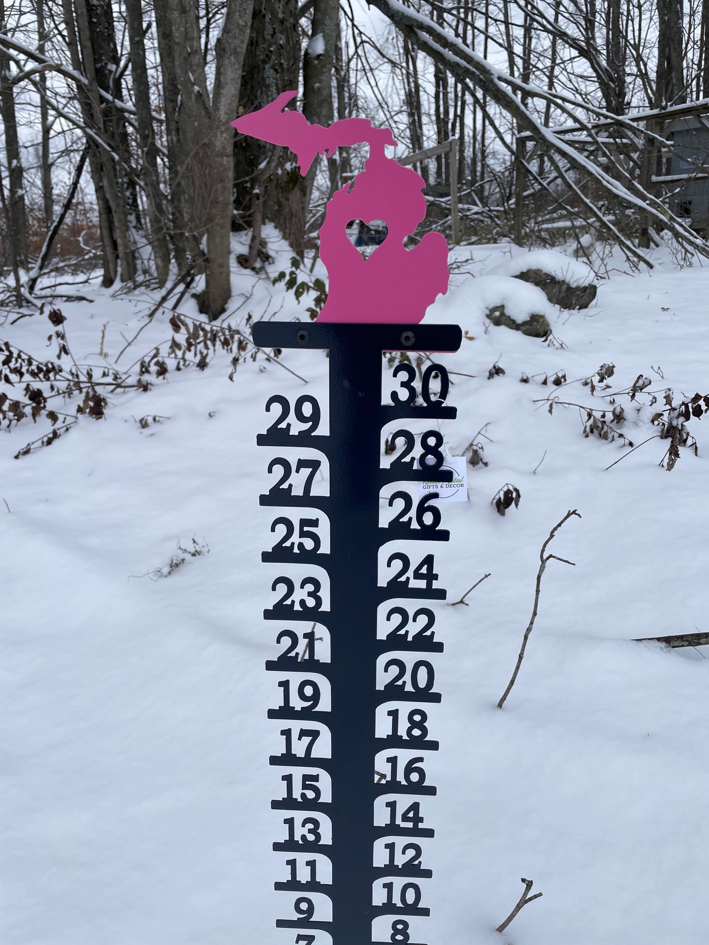 You Choose the Top Snow Measuring Stick with industrial number design