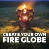 Design a Custom Pointed Top Fire Pit Globe | Personalize your Panels and Design |16 Gauge