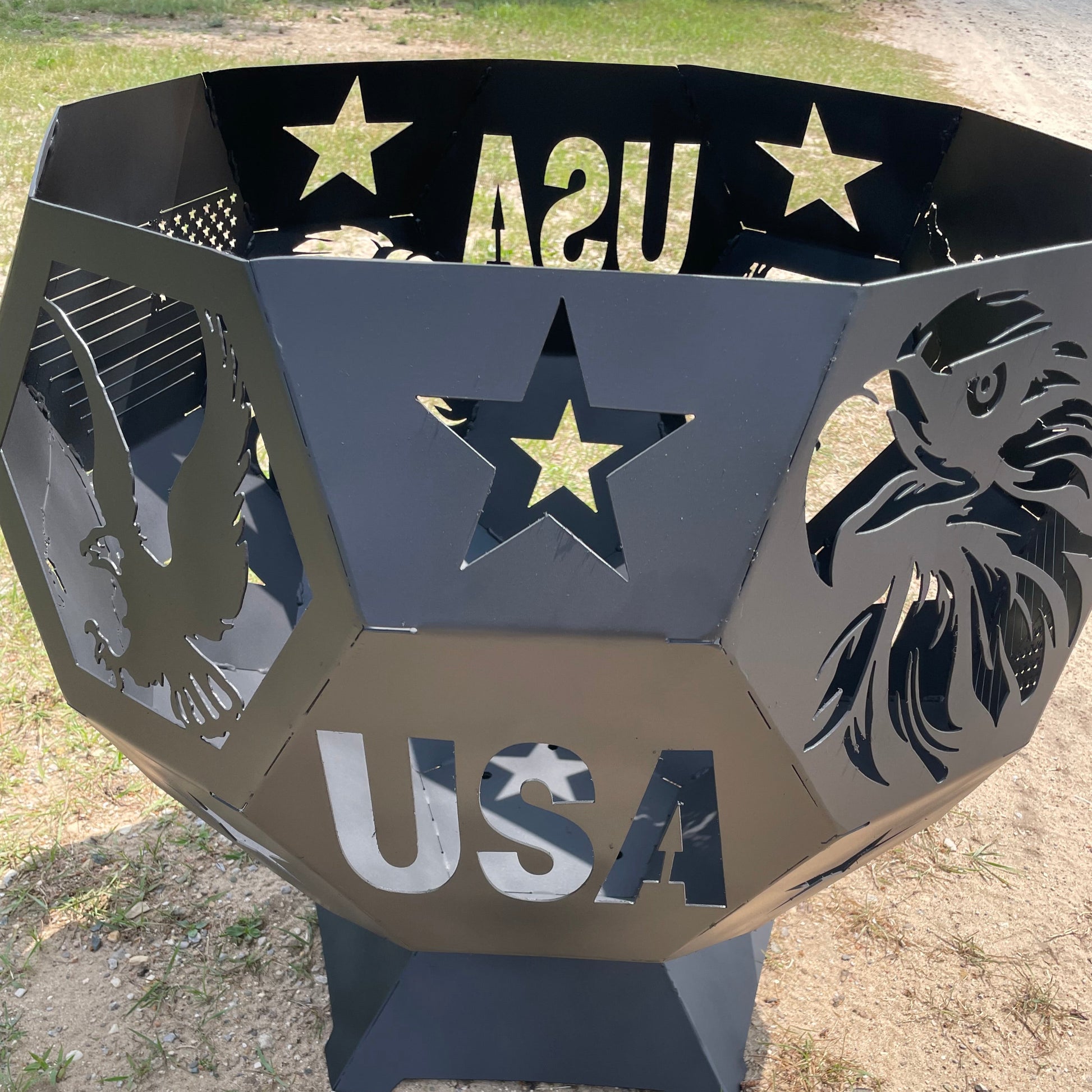 Patriotic Fire pit
