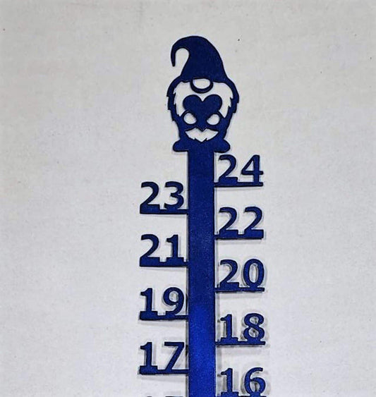Gnome Snow Measuring Gauge | Many Colors choices | Three Sizes
