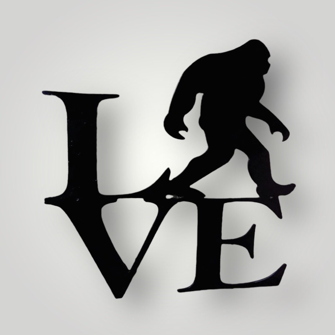 For the Love of Bigfoot Square Design