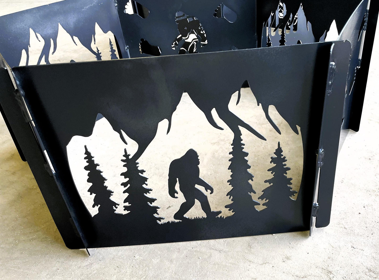 Bigfoot metal fire ring