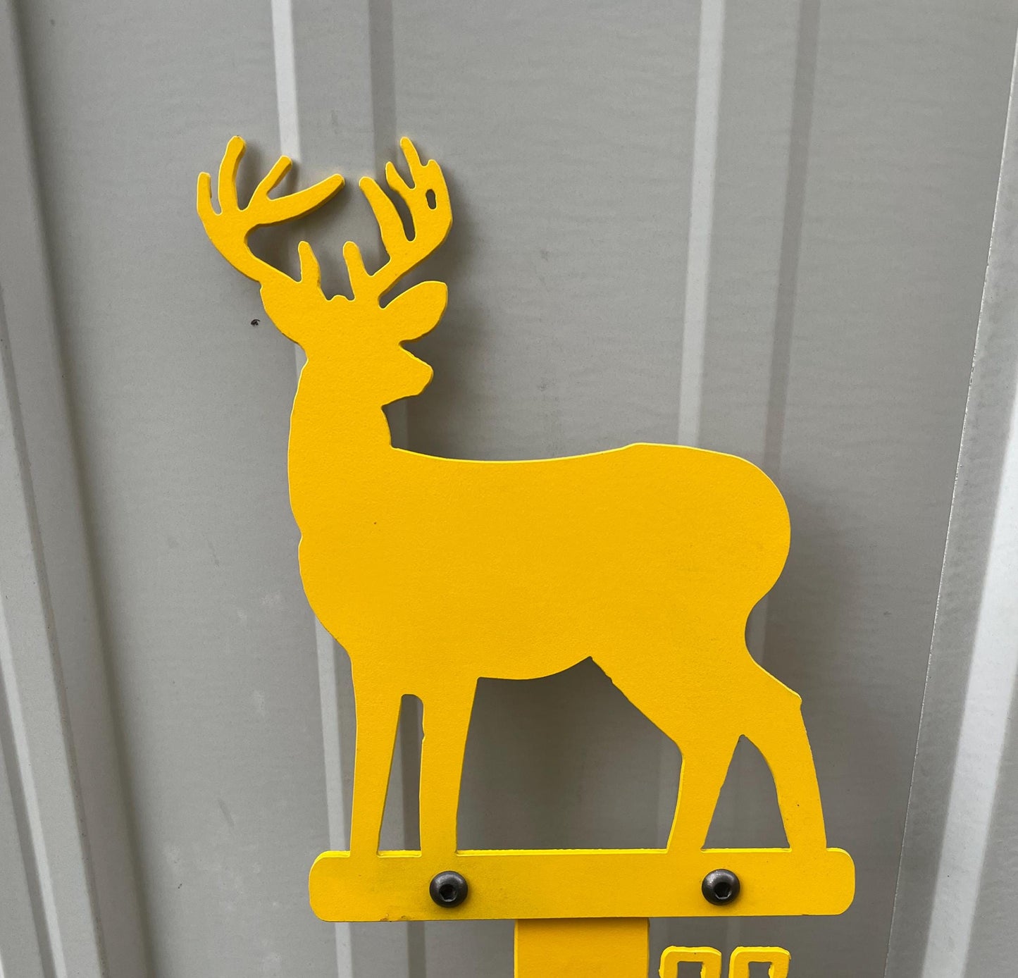 24 inch; Metal Snow Gauge: Powder Coated Steel, Reinforced, USA Made