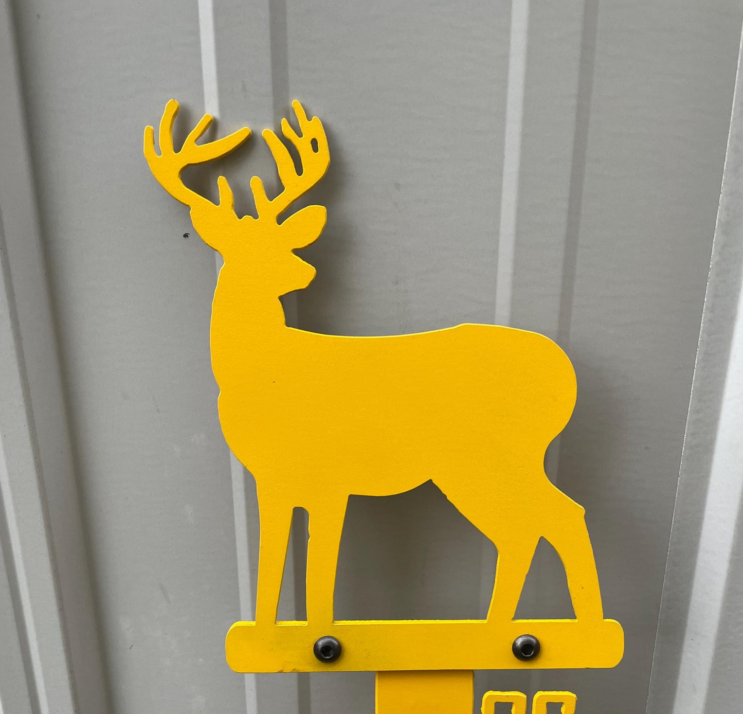 24 inch; Metal Snow Gauge: Powder Coated Steel, Reinforced, USA Made