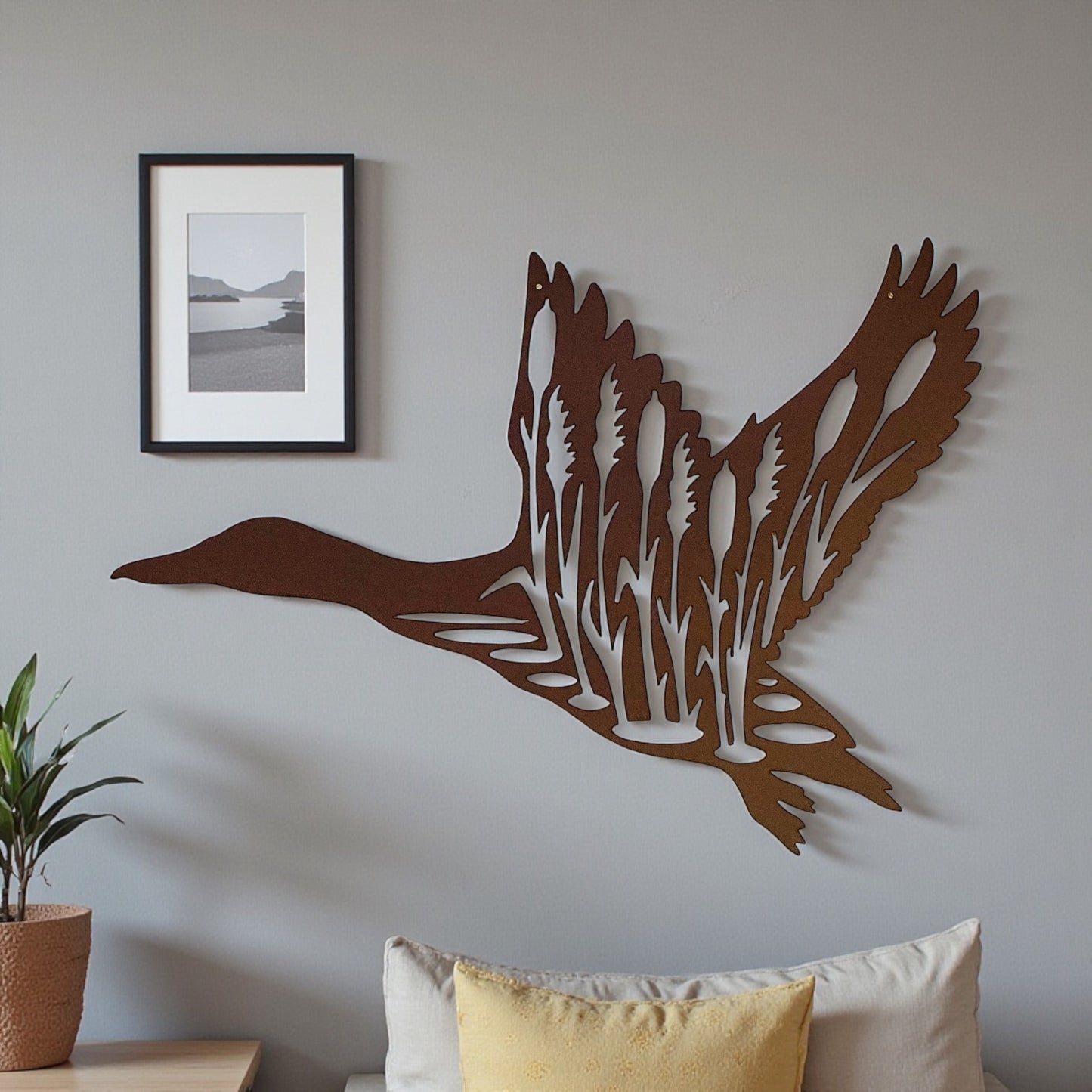 Gracious Waterfowl in Flight