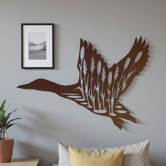 Gracious Waterfowl in Flight